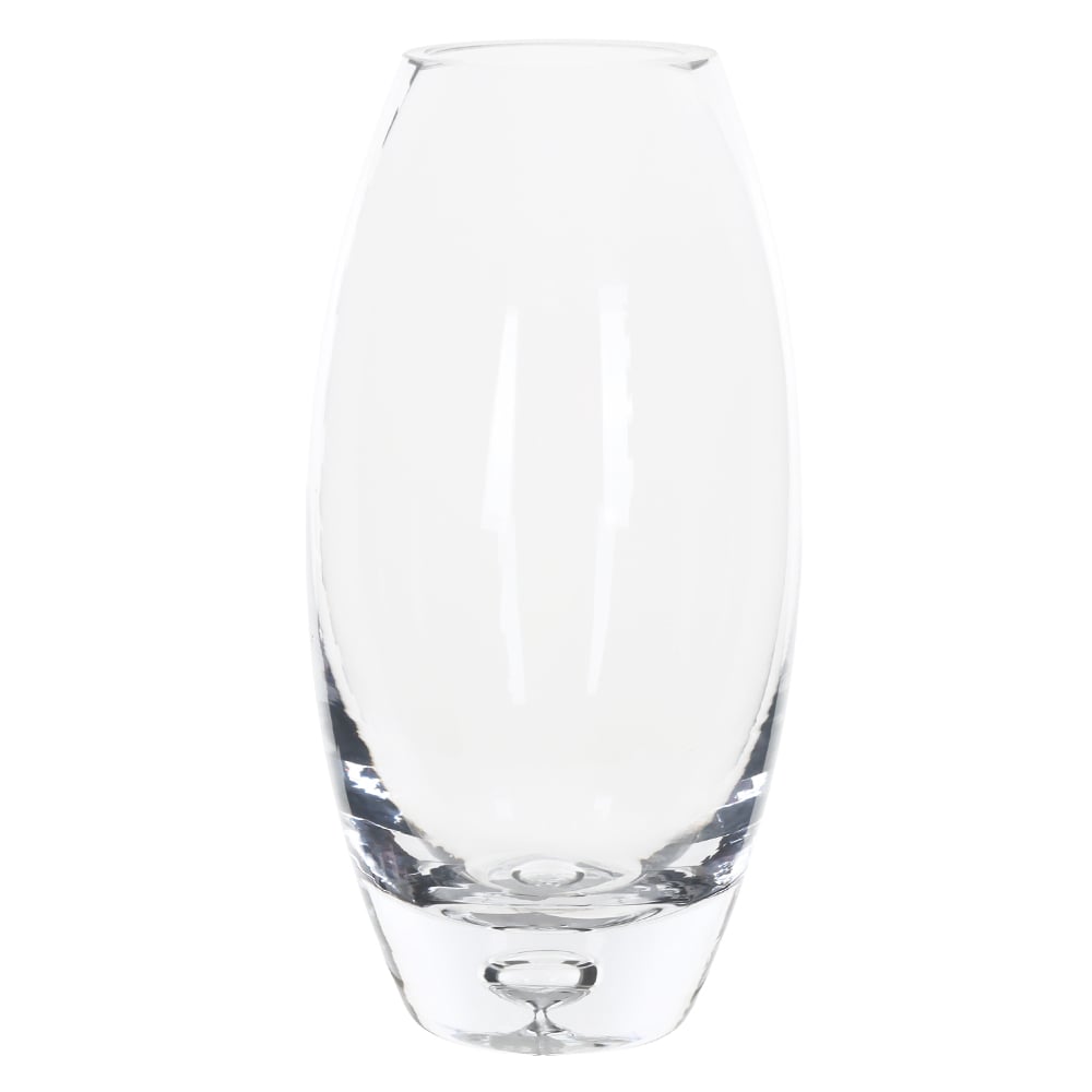 VASO DECORATIVO VIDRO (TRANSPARENTE) 25cm 12,4d